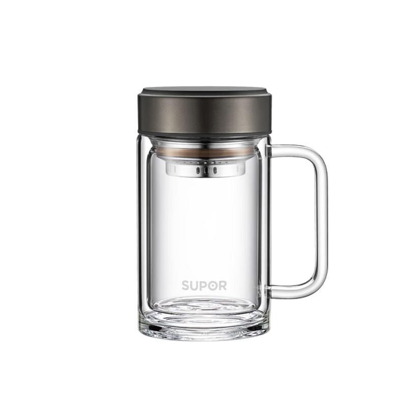 SUPOR Heat-Resistant Double-Layer Glass Cup