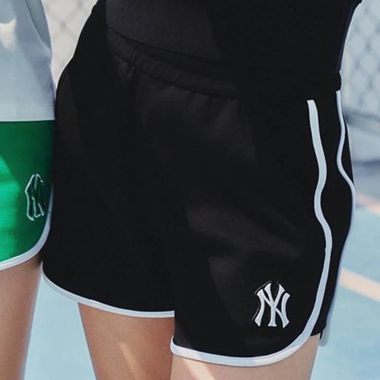 New MLB Casual Shorts Women's Black 3FSPB0233-50BKS