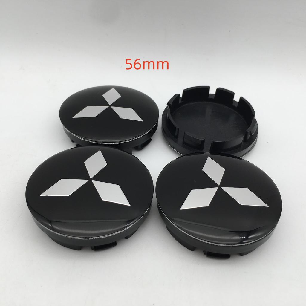 20pcs 3D 56mm 60mm 68mm for Mitsubishi Car Wheel hub emblem Center Cap Badge covers sticker Decals styling auto Accessories