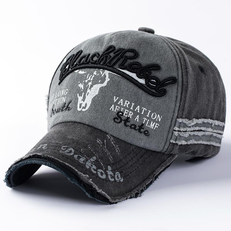 

65CM Big Size Baseball Cap Adjustable Washed Sport Hat Unisex XL Large Size Baseball Cap for Men Summer Climing Trucker 60-65cm чорний