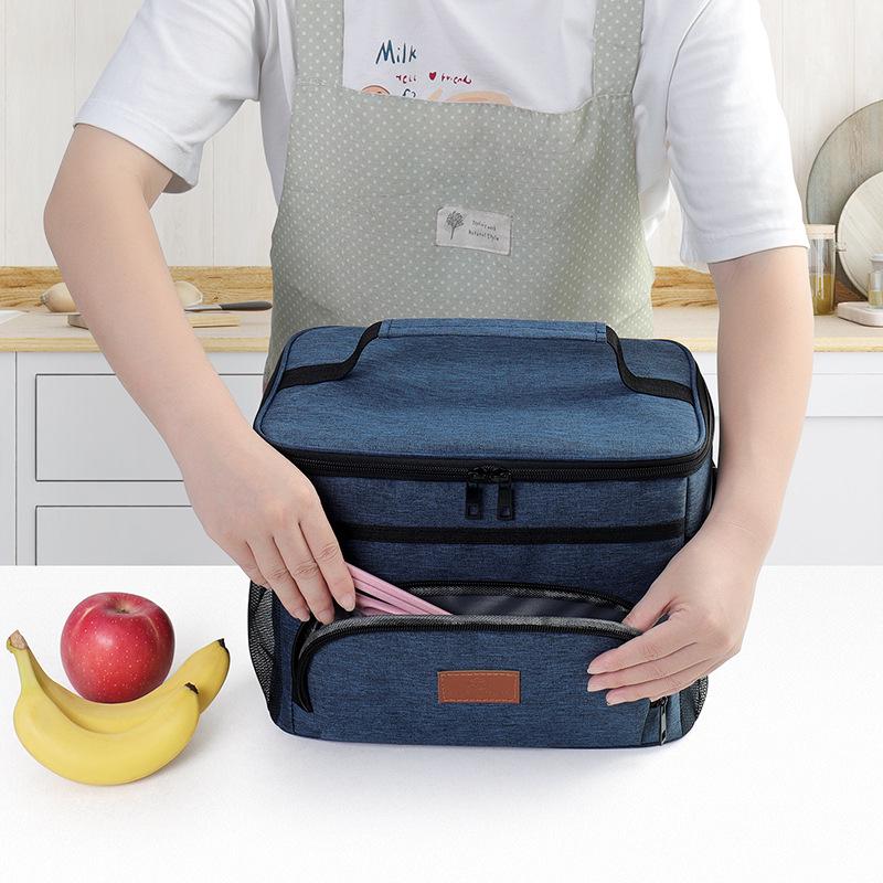 Large-Capacity Leakproof Insulated Cooler Bag for Car, Picnic, and Outdoor Use