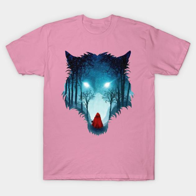 Tricou Femei Lup și Scufița Roșie Imprimeu Harajuku Kawaii Tricou de Vară Mânecă Scurtă Tricou Femei Top