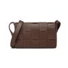 Bag messenger bag women's fashion casual woven shoulder bag new high-end simple small square bag women's wholesale