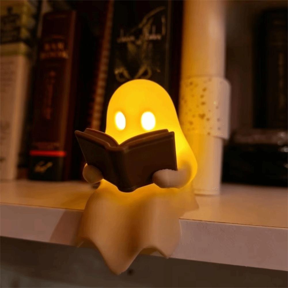 Low-energy-consumption Ghost Reading Night Light Energy-efficient Desk Ghost Figure Bookshelf