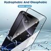 Pro iPhone17 17air 17pro max 9H tvrdost ochranná fólie z tvrzeného skla pro iPhone 17 11 12 13 14 15 16 kryt plný displej čiré chrániče obrazovky