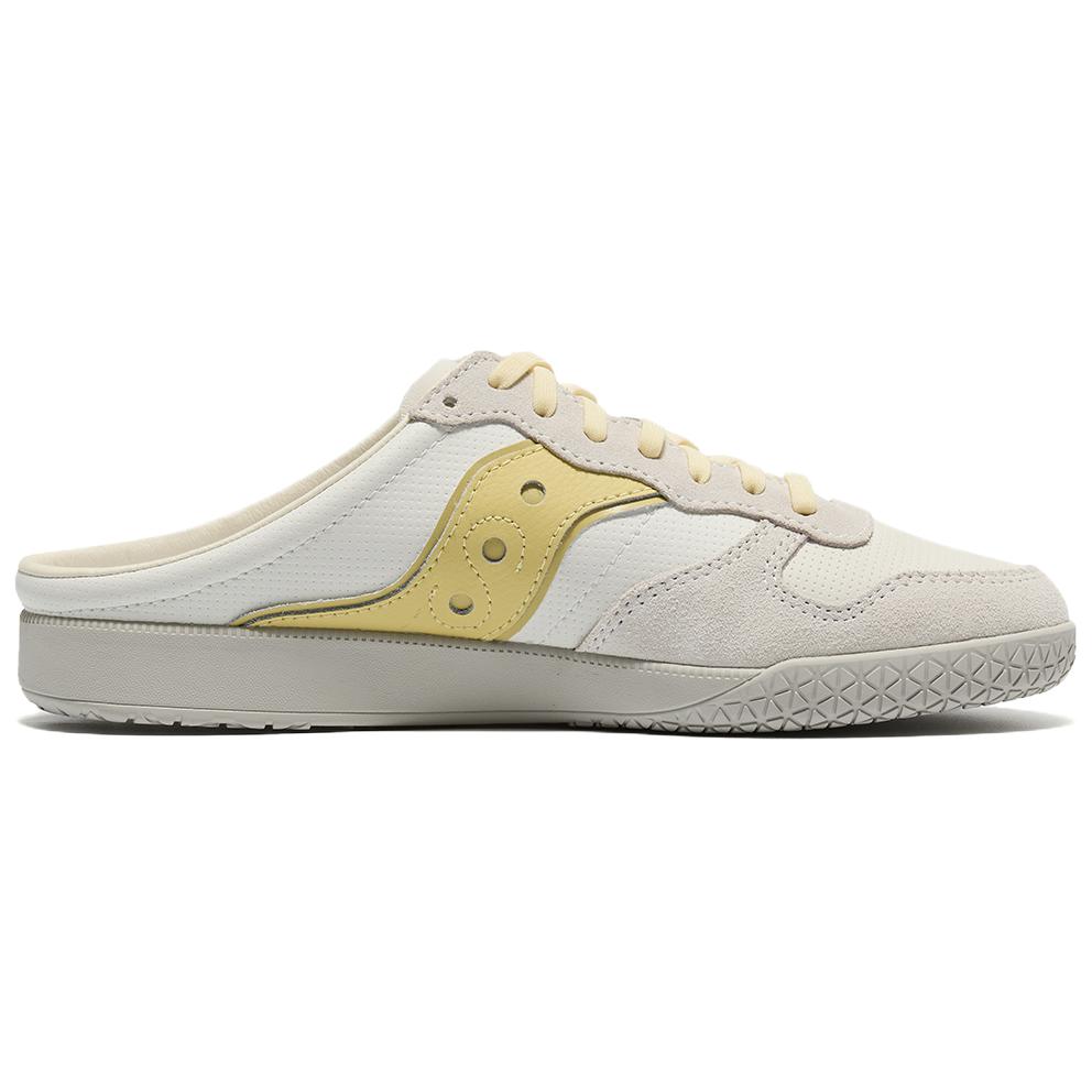 SAUCONY Bullet Ct Comfortable Versatile Anti-Slip Closed-Toe Slippers Unisex Slippers White S79058-1