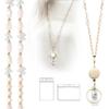 Retractable Lanyards for ID Badges and Keys, Beaded Lanyards for Women Cream Crystal, Cute Teacher Lanyard Apricot Pink