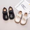 5-10 Jahre alte Mädchen Prinzessin Schuhe Weiche Sohle Kleine Lederschuhe Britischer Stil Performance Schuhe