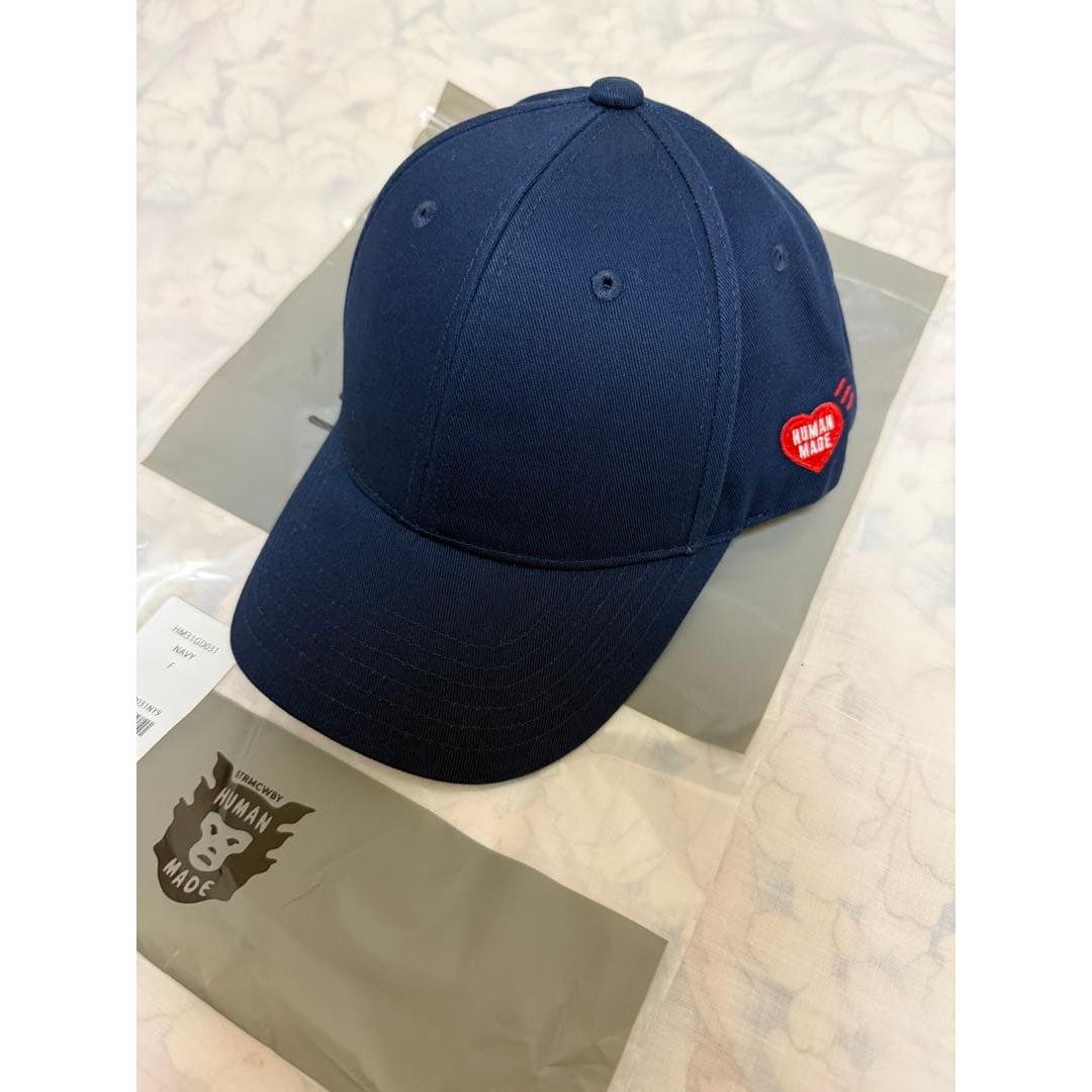 Used HUMAN MADE HEART BADGE 6PANEL TWILL CAP