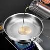 Frying Pan Egg Pan with Lid Nonstick Titanium Hammered Skillet Pot For Kitchen Camping Grilling Baking Commercial Cooking