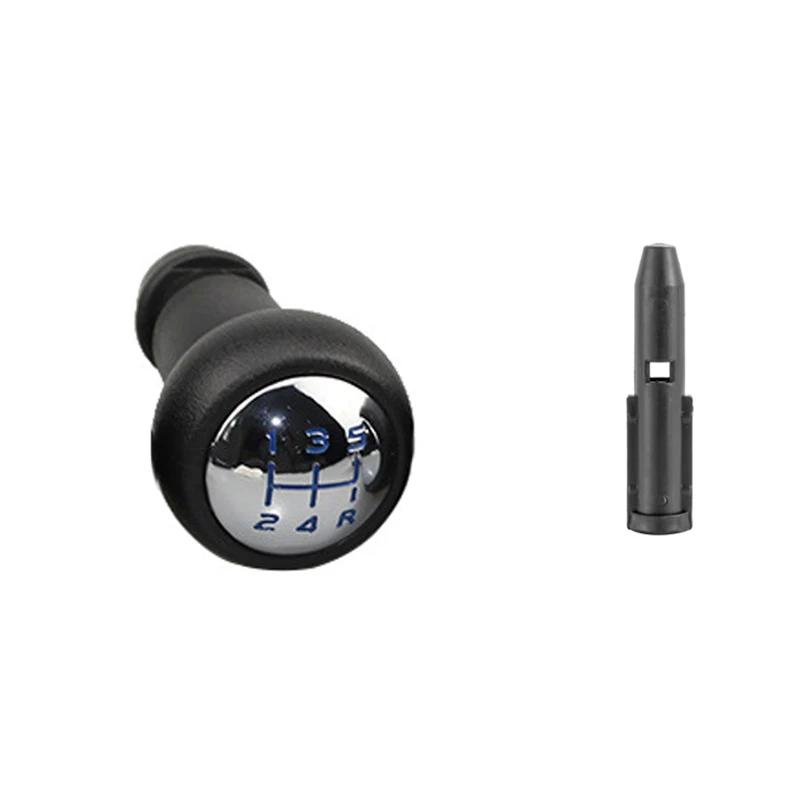 5-Speed Gear Shift Knob for Peugeot 307/207/206 & Citroen - Car Transmission Shifter Handle Durable Auto Gear Lever Accessories