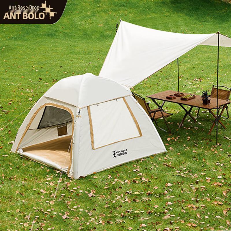 Ant Tribe Portable Inflatable Tent with Tarp (3-4 Person)
