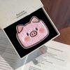 Cute Cartoon Pig Rice Ball Ice Cream Hair Magic Patch Plush Bangs Sticker Non Slip Broken Hair Holder For Girls Makeup Washing