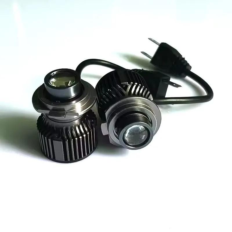 H7 CSP Laser Lens LED Fog Light Bulbs Turbo Fog Lamp 3000K yellow Car 12V T3,2pcs.
