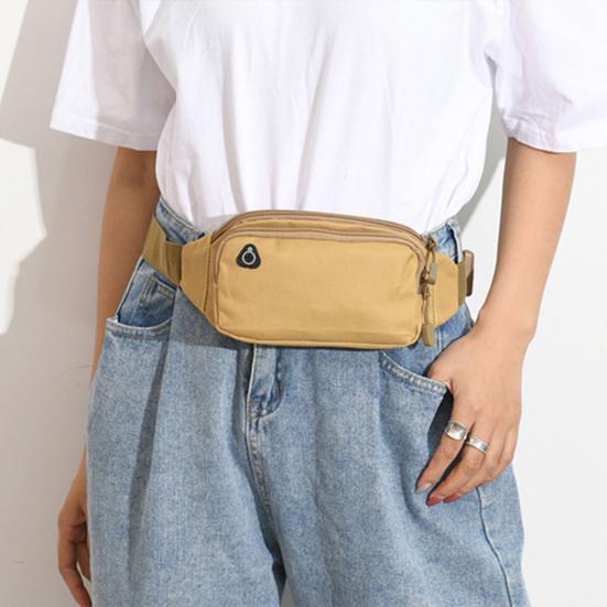 Unisex Fanny Pack Large Capacity Scratch-resistant Men Women Multipurpose Mesh Fanny Pack