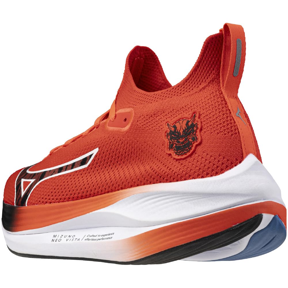 Mizuno Running Shoes NEO VISTA Jogging Marathon Training Sports Lightweight Resilient Thick Sole Akaoni x Aoni cm 2E 26.0