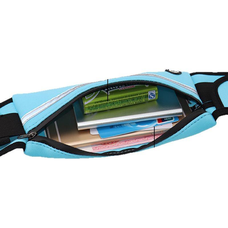 Multifunctional Waterproof Anti-theft Running Waist Bag with Bottle Holder for Sports & Cycling