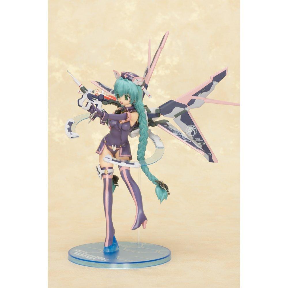 Swimsuit Mecha Nurse Girl Nana Berry Mint Megami Magazine Creators Illustrated by Eiji Komatsu scale PVC painted finished "School -Dark ver.-" Vol.8
