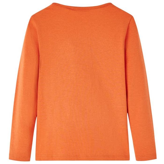 Children's Long-sleeved T-shirt Burnt Orange 92/104/116/128/140