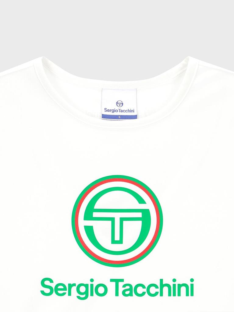 SERGIO TACCHINI W Flag Rip Artwork T-Shirt