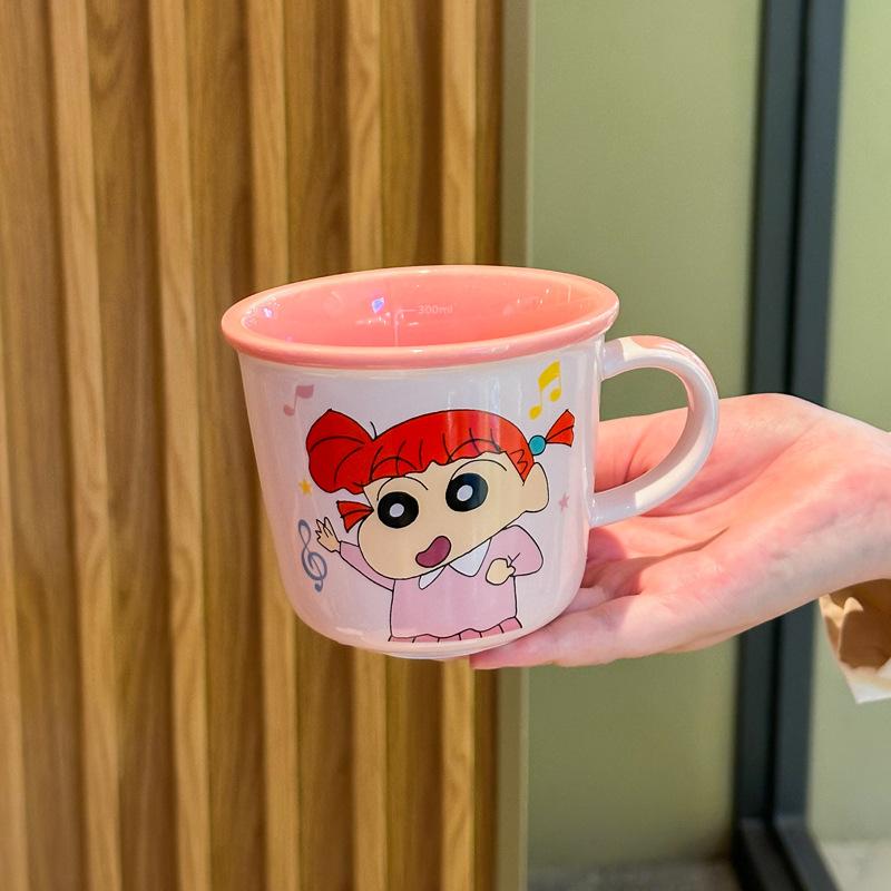 

Подарок на день рождения Милая мультяшная кружка из керамики Сиба-ину для пары Чашка для питья воды Лучшему другу Практичный сувенир подарок 401-500ml