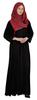Bimba Islamic Clothes For Women Long Prayer Robe Maxi W  Printed Hijab Rayon Abaya Front Button Muslim