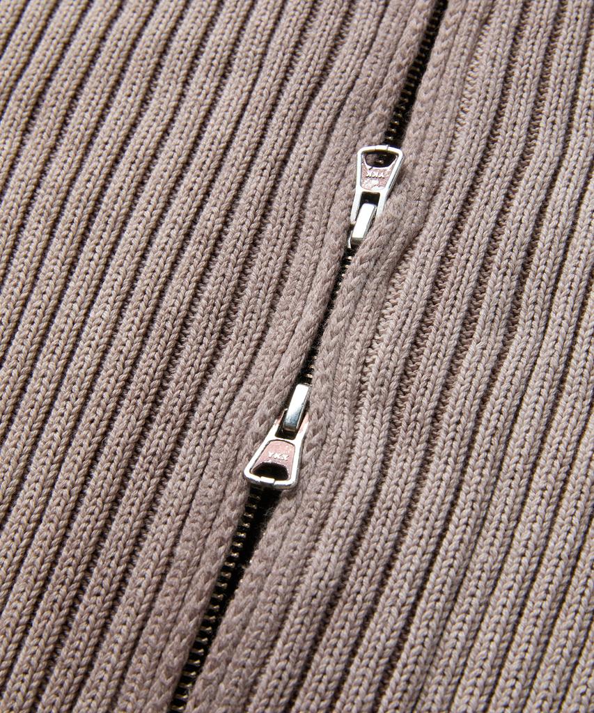 MMIC Musk Zip-Up Knit (Brown)