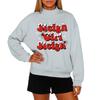 Ladies' Fashionable Casual Round Neck Long Sleeved Christmas Printed Hoodie