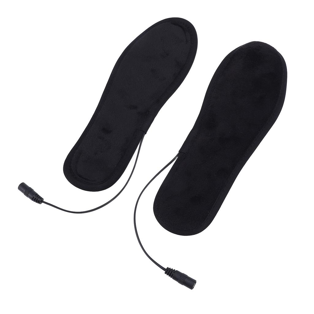 1 Pair Heated Insoles USB Heated Insoles Non Slip Temperature Control Heating Insole for Home