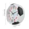 3D Alarm Clock Basketball Digital Clock Desktop Decoration Football Shaped Clock  Bedroom