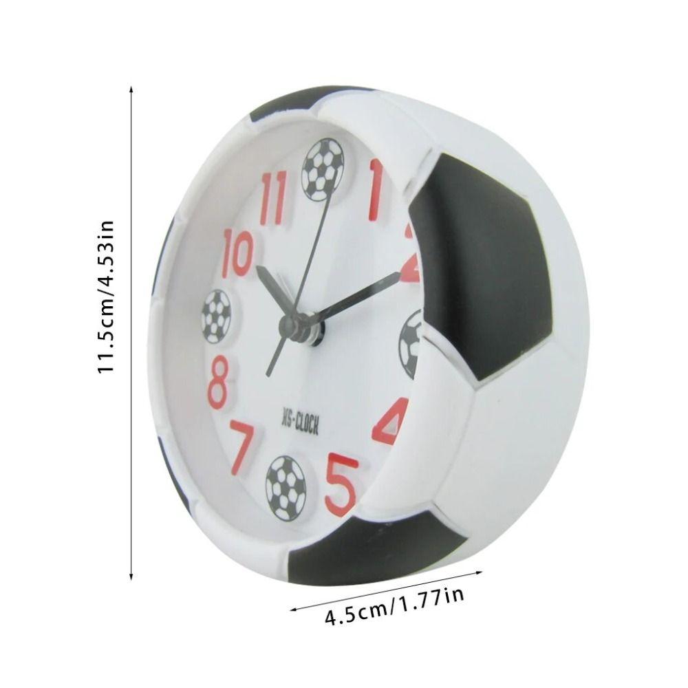 Creative Football Shaped Clock Basketball Digital Clock Desktop Decoration Alarm Clock  Outdoor