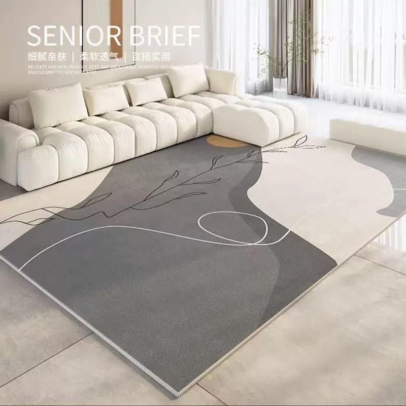 Moderner Geometrischer Teppich Wohnzimmer Sofa Couchtisch Matte Raumdekoration Schlafzimmer Kleiderschrank Große Fläche Teppich