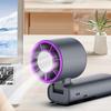 Handheld Cooling Fan 90 Degree Adjustable Foldable Mini Fan with Ice Cooling Personal Air Conditioner for Travel Office Outdoor