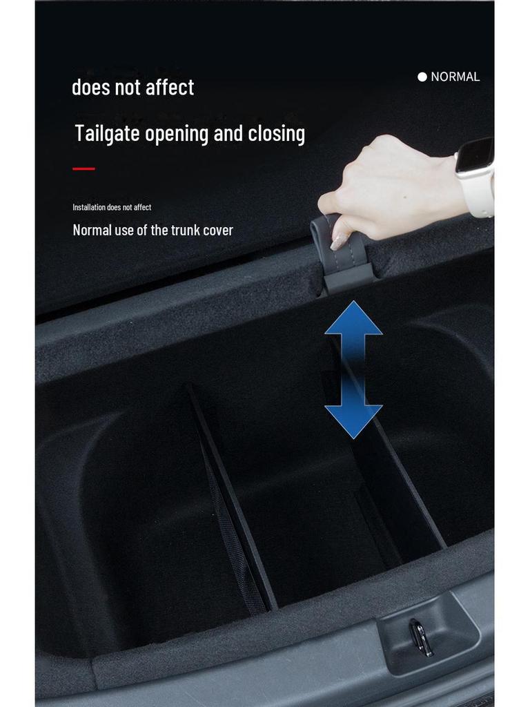 Compatible Trunk Storage Divider for Tesla Model Y