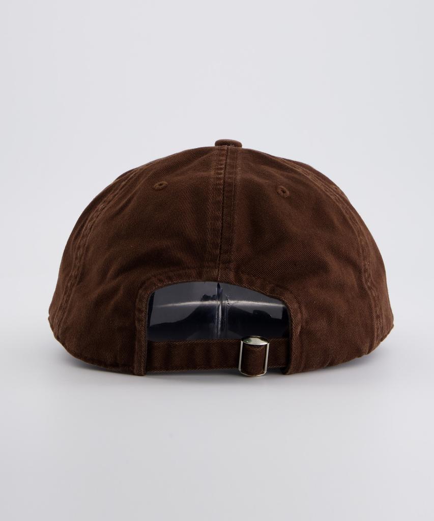 ANNOT A.Net Logo Long Bill Washed Cap Brown