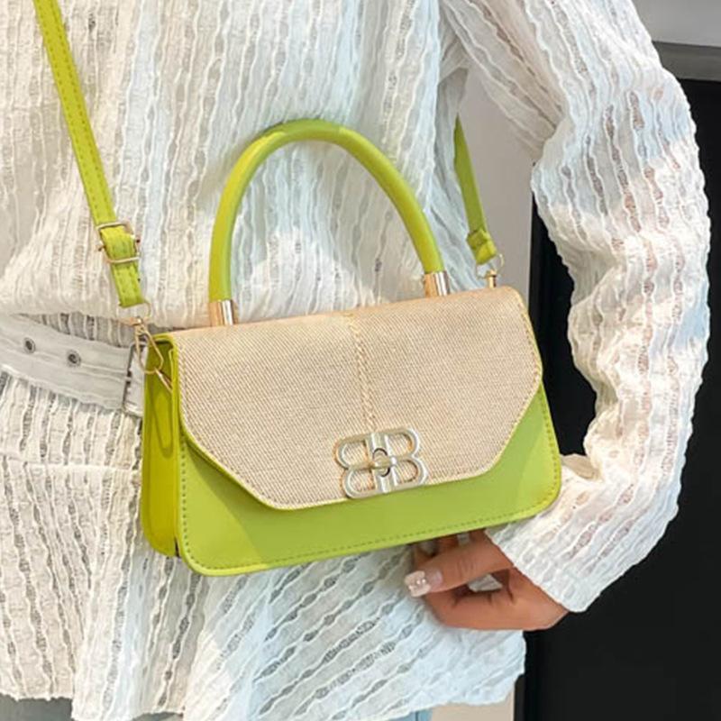 Trend bag women's bag 2025 summer new fashion simple underarm bag foreign style personalized shoulder crossbody small square bag