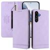 Leder Retro Diebstahlsichere Brieftasche Flip Case Für Samsung Galaxy F16 F06 C55 F15 F05 F54 F34 F14 F04 F23 F42 5G F62 Handyhülle mit Verschluss
