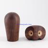 652F Lovely Owl Bird Animal Figurines Tabletop Shelf Statues Living Room Decoration