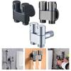 G1/2 Mini Multi-function Faucet, Brass 1 Into 2 Out Dual Control Washing Machine Chrome/Gray Tap Three-way Triangle Valve