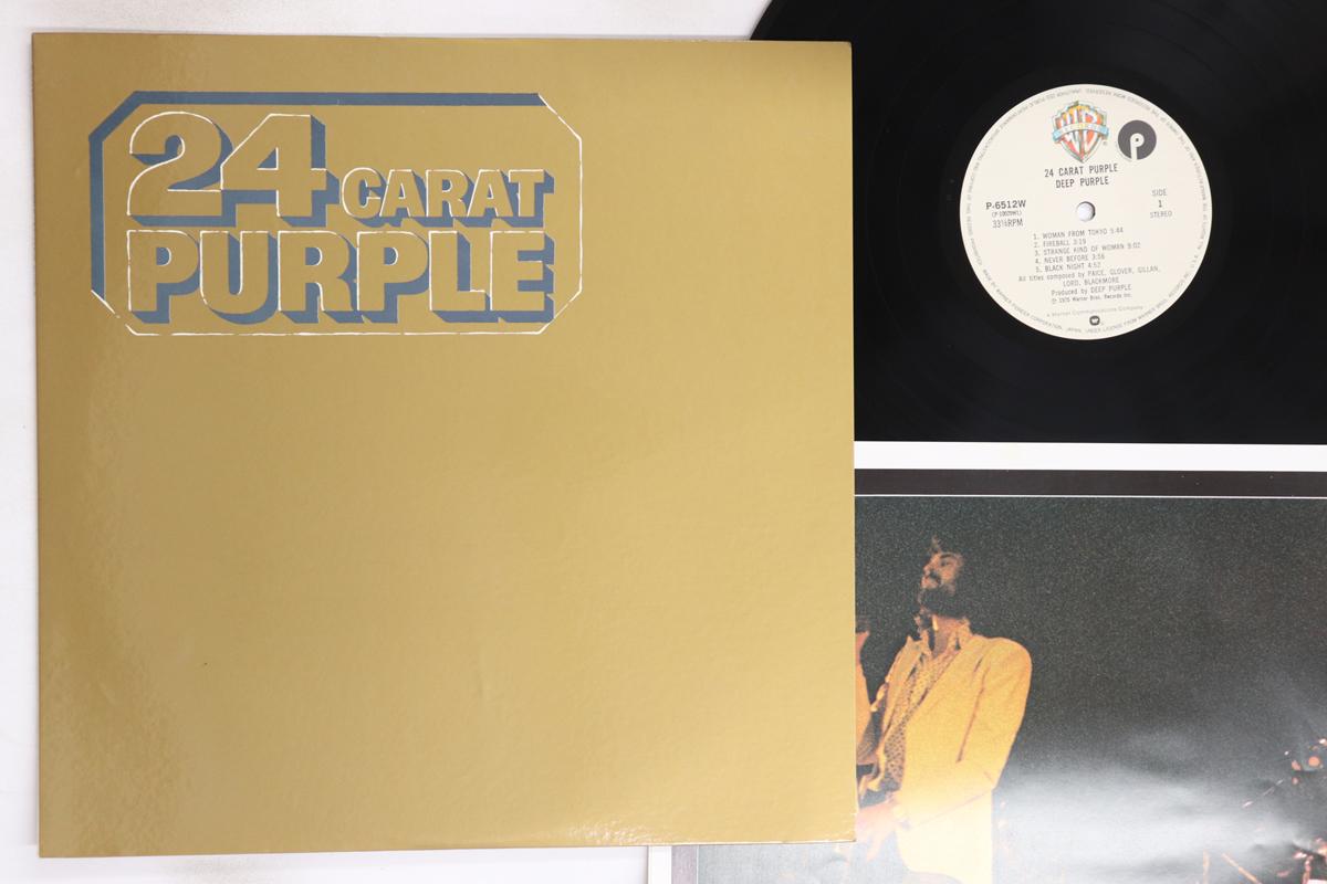 

LP Record DEEP PURPLE 24 Carat Purple P6512W WARNER BROS 1981 Japan Rock Used