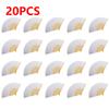 White Purple Foldable Paper Fan Portable Chinese Bamboo Fan Wedding Gifts For Guest Birthday Party Decoration Kids Painting
