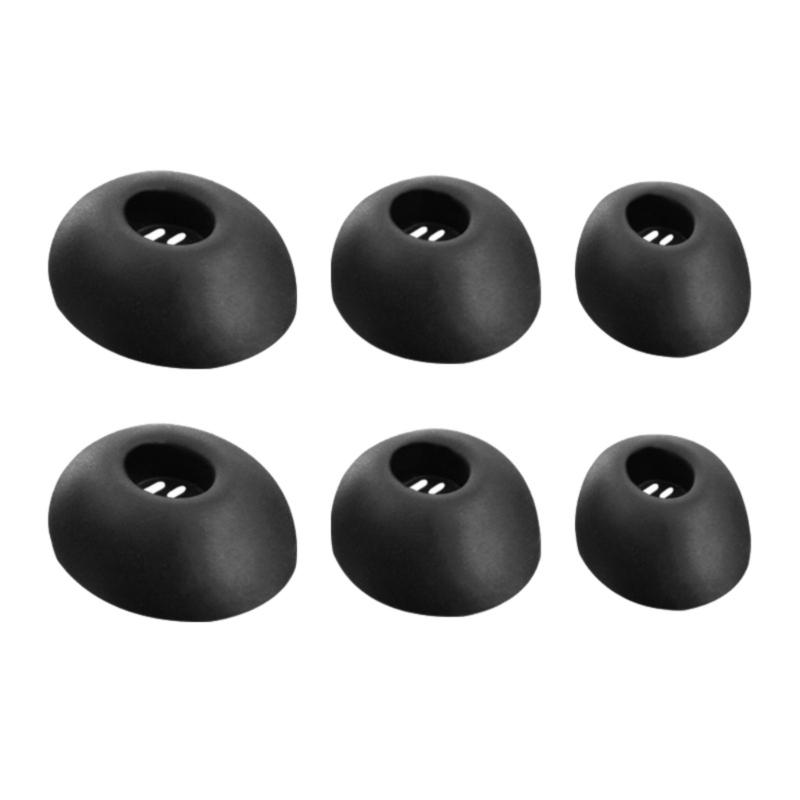 

Sweatproof Silicone Earpiece Earbud Covers Plug Sleeve Long Wear Comfort Soft Ear Tip Suitable for 5i/4i Ensures Hygiene чорний