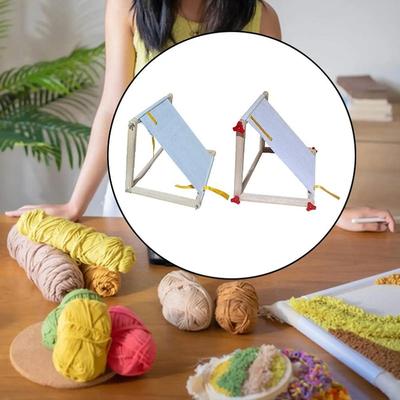 Holz Kreuzstich Rahmen Ständer Einfach zu Bedienen DIY Bastel Unterstützung Multifunktions Stickerei Artefakt