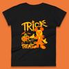 Trick Or Treat Halloween Mickey Jack Skellington Womens T Shirt Mens Tops Tees Unisex