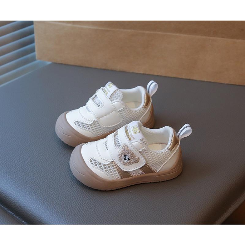 Infant toddler shoes cartoon baby sports shoes 1-3 years old toddler breathable net shoes male and female babies soft sole