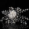 Pearl Rhinestones Wedding Hair Comb for Women Crystal Hair Jewelry Bride Headdress Hair Accessories