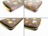 Authentisches LOUIS VUITTON Monogramm Love Lock Leder Runder Reißverschluss Zippy Portemonnaie #7763 Generalüberholt