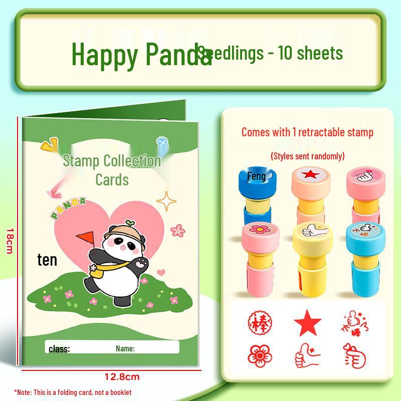 Kinder Stamp Card Challenge: Customizable Game & Reward Stickers Book for Kids