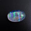 Lab-Created Opal Loose Gemstone Boulder Oval Cut 21.60 Ct Multi Color October Birthday Birthstone