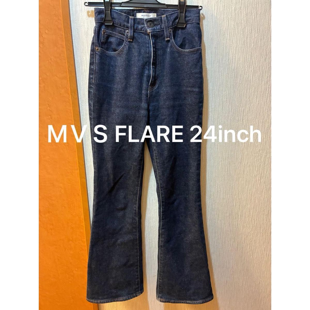 MOUSSY MVS FLARE 24inch flare pants